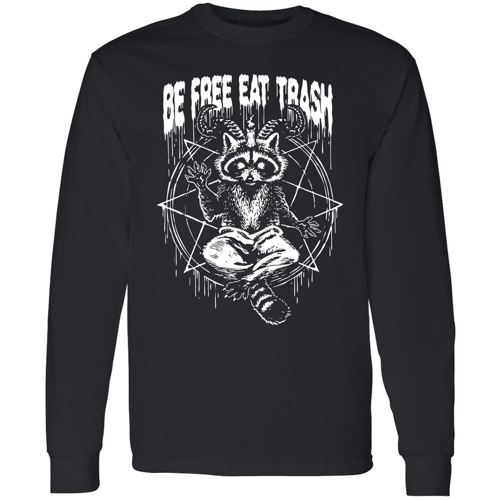 Long Sleeve T-Shirt - D5GYQN5C - Black - 1