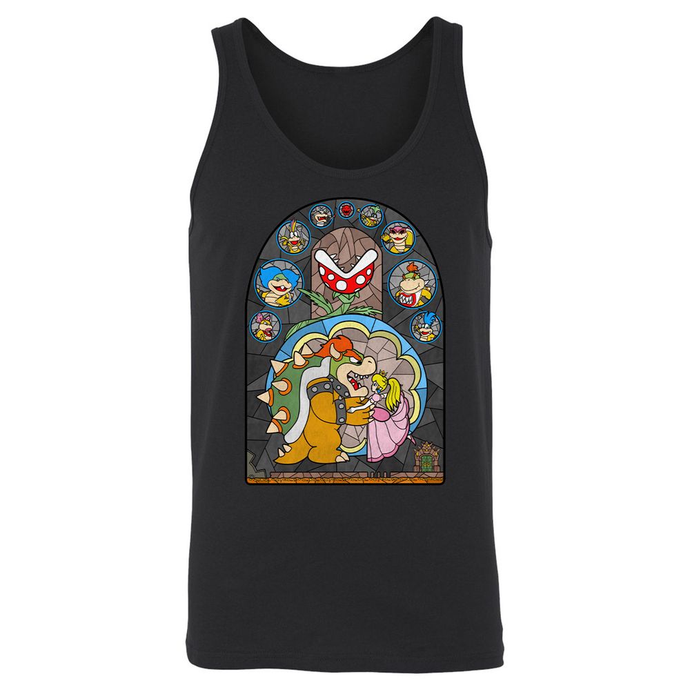 Unisex Jersey Tank - 134EV1AX - Black - 1