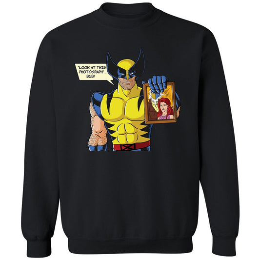 Classic Unisex Sweatshirt - 7V6BX263 - Black - 1