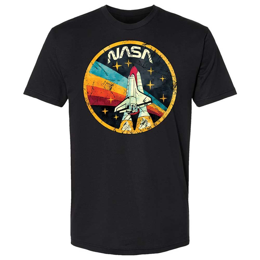 USA Space Agency Vintage Colors - Black - 1