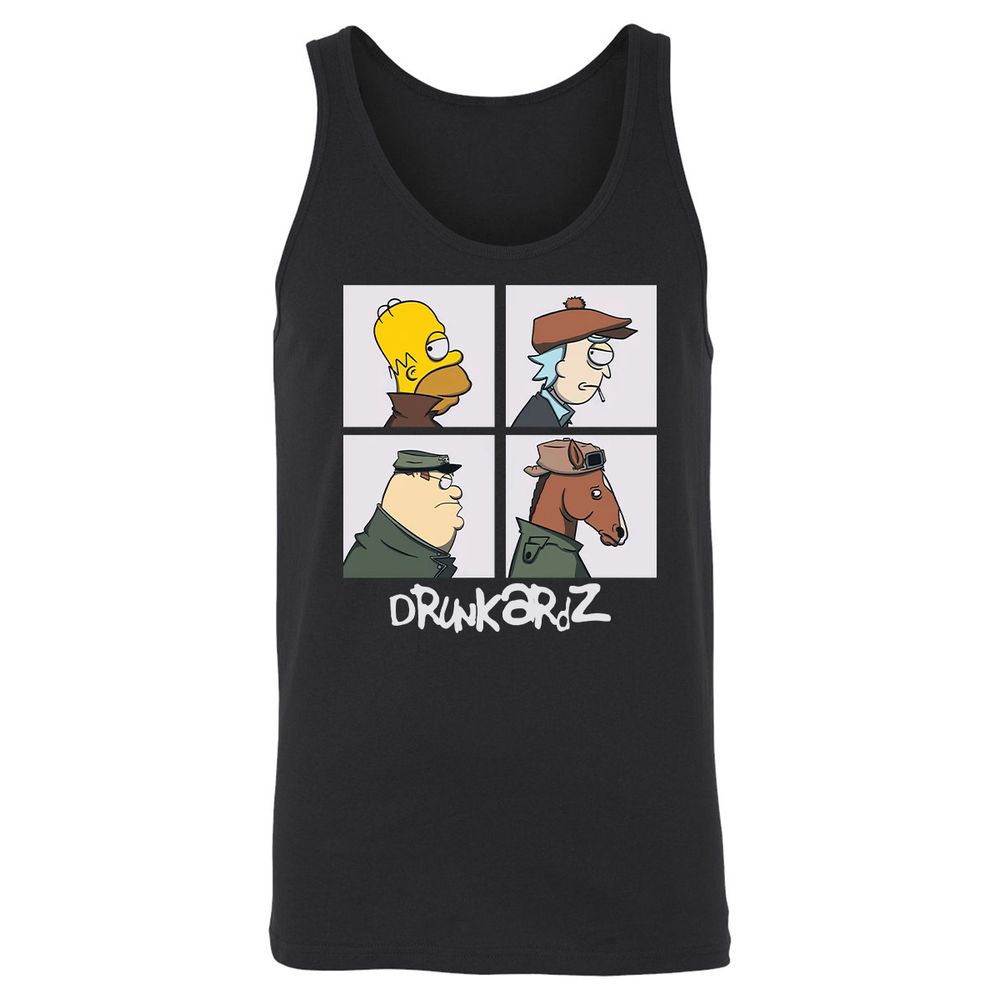 Unisex Jersey Tank - JLQU6SEX - Black - 1