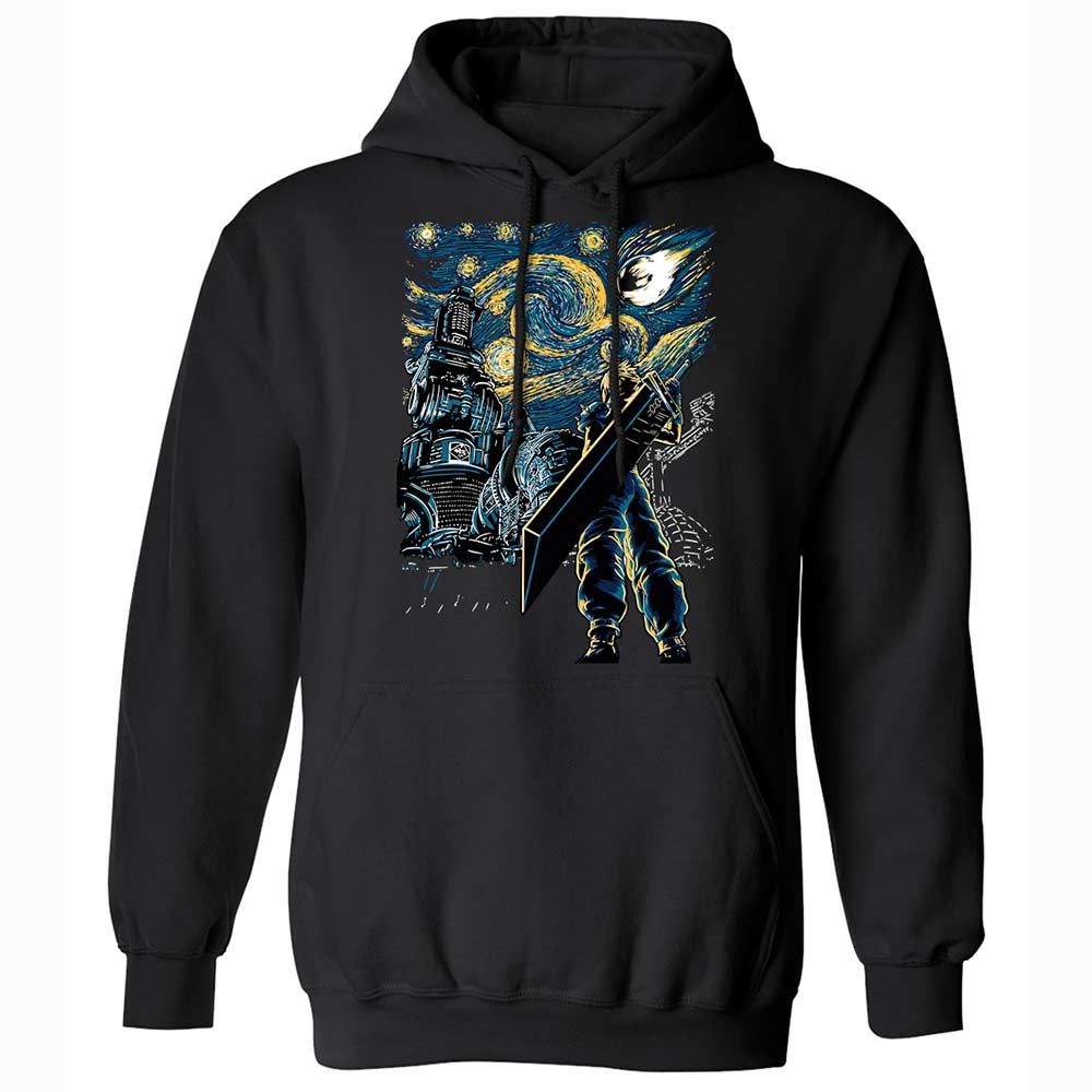 Classic Unisex Hoodie - CLR742BN - Black - 1