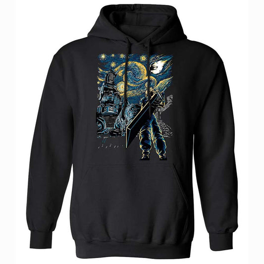 Classic Unisex Hoodie - CLR742BN - Black - 1