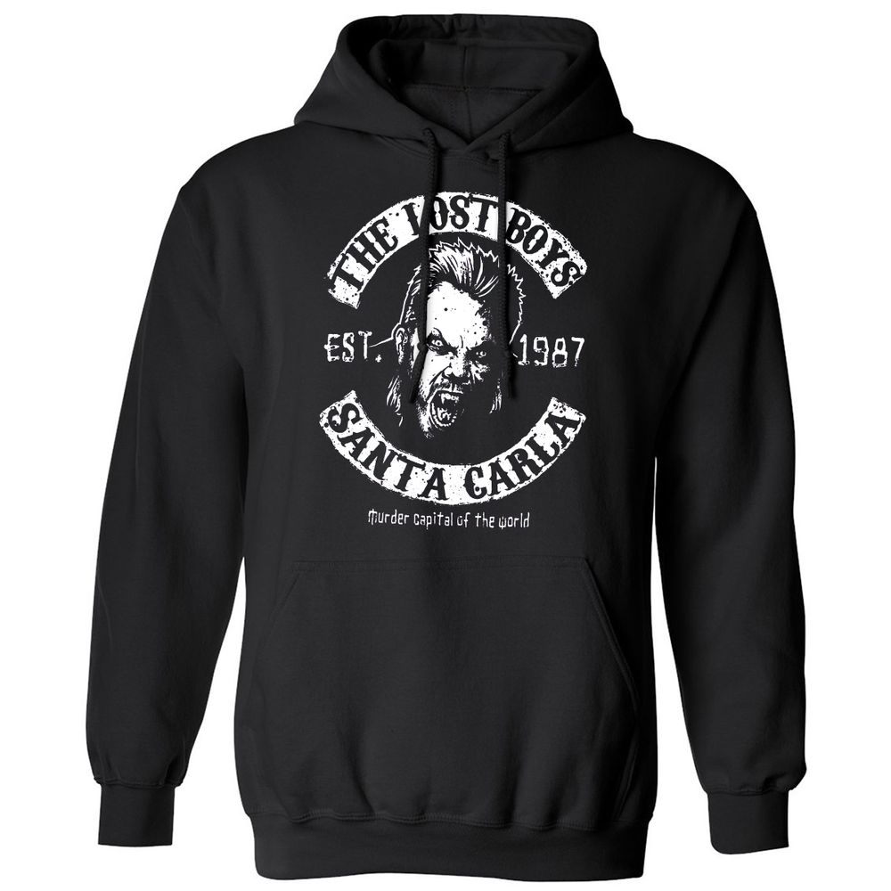 Classic Unisex Hoodie - EH51VXJF - Black - 1
