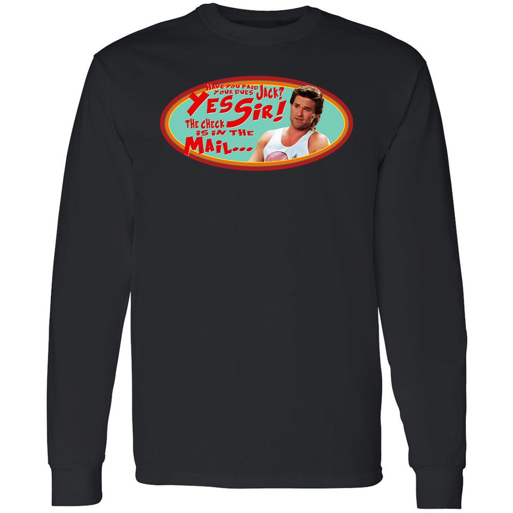 Long Sleeve T-Shirt - XQWTRTQJ - Black - 1