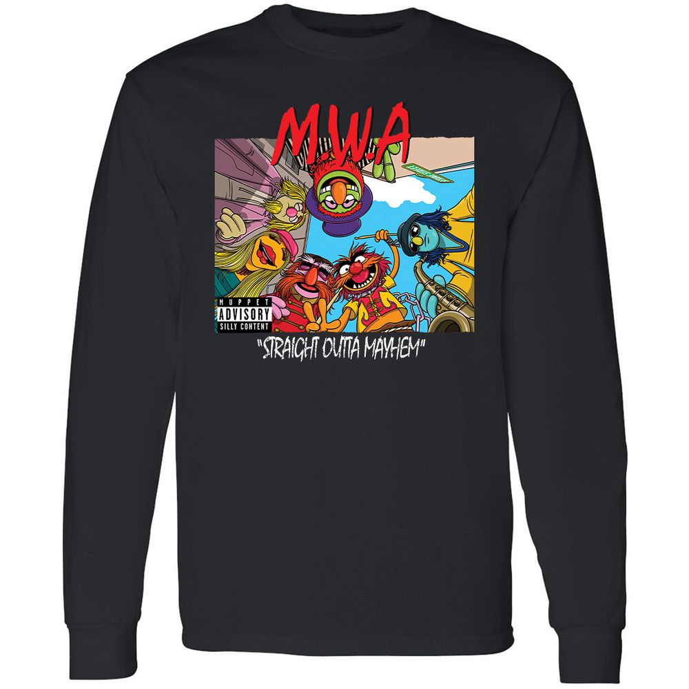 Long Sleeve T-Shirt - AV4PPJCY - Black - 1