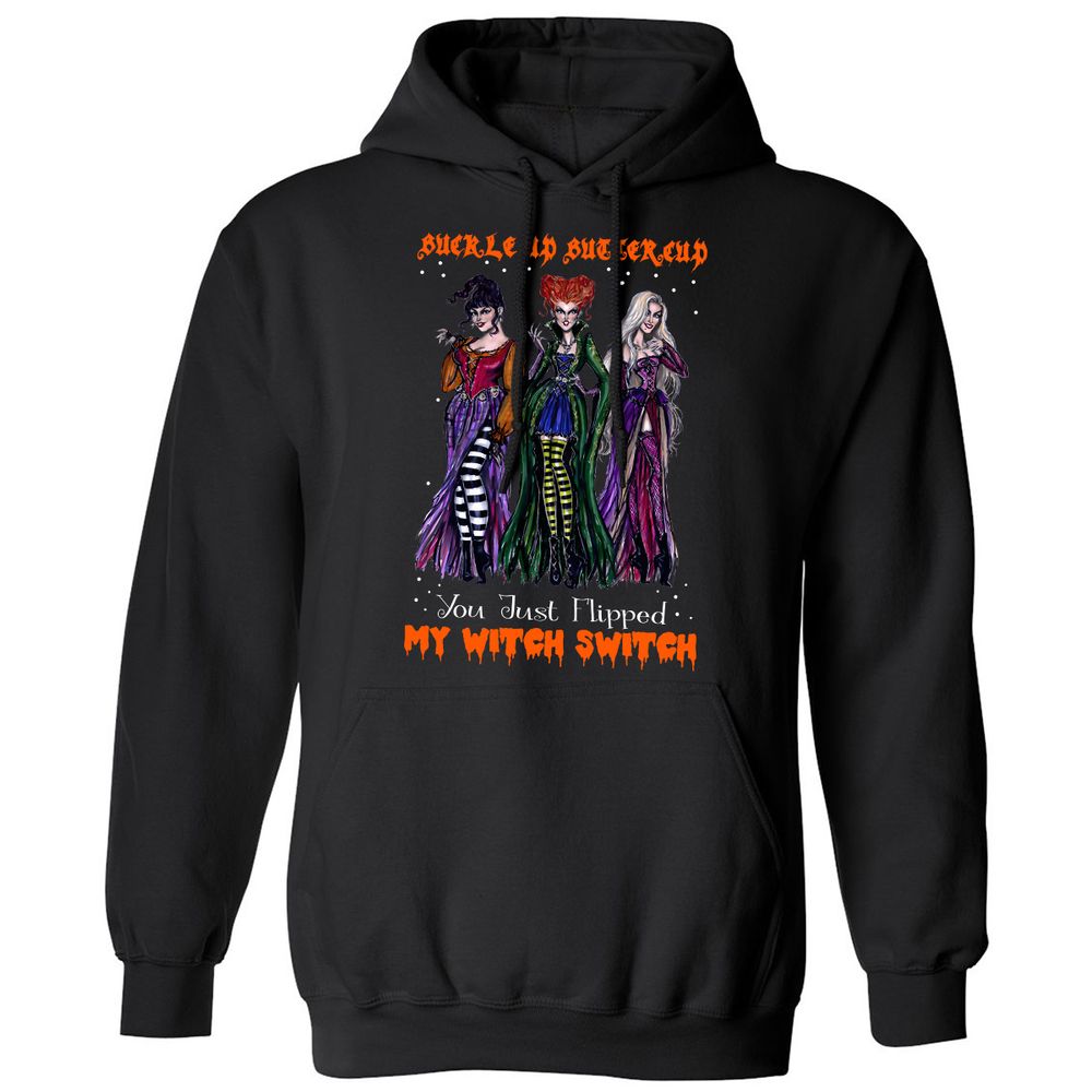 Classic Unisex Hoodie - PDA7MTLN - Black - 1