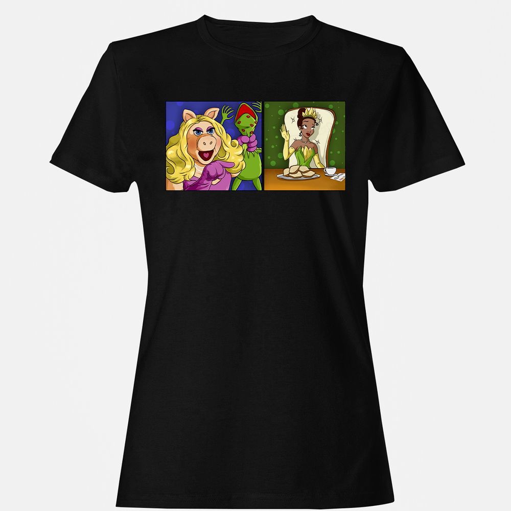 Women's T-Shirt - LRCJNW3Z - Black - 1