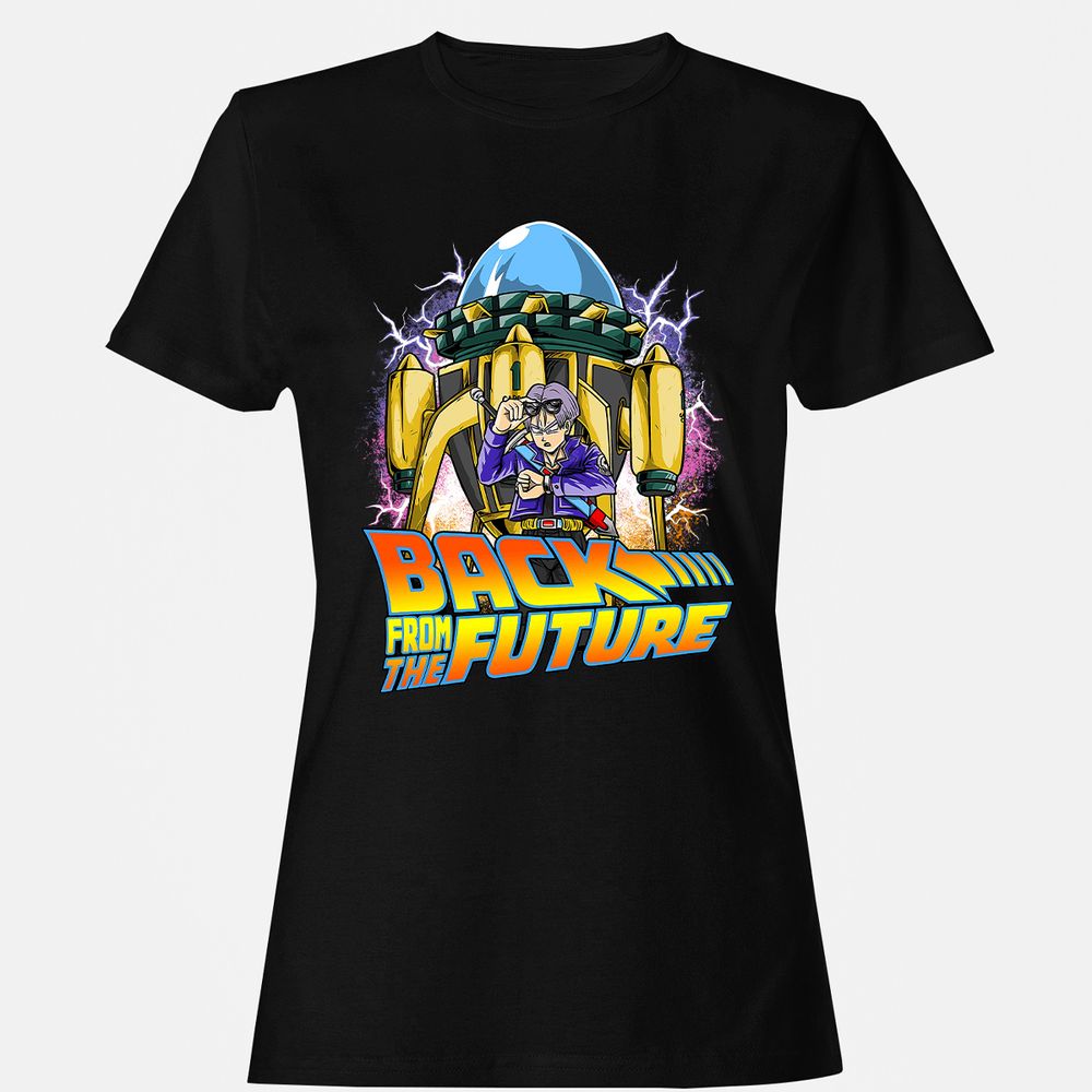 Women's T-Shirt - 8QT3Y5VJ - Black - 1