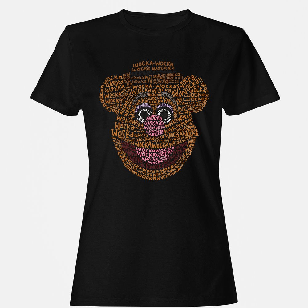 Women's T-Shirt - EDZF9R3V - Black - 1