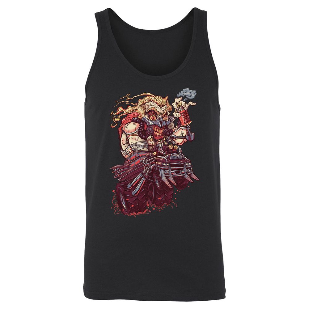 Unisex Jersey Tank - UM8FS6DJ - Black - 1