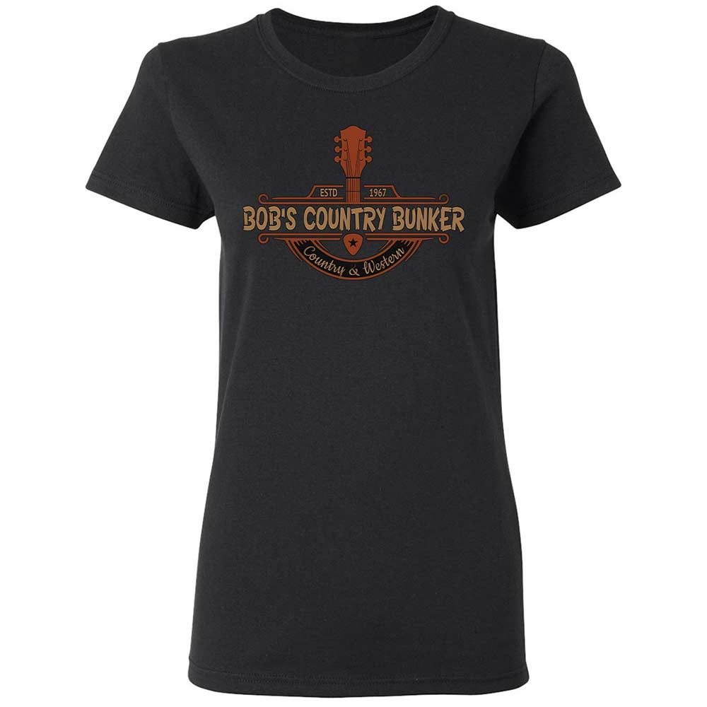 Women's T-Shirt - 7DHXC9P2 - Black - 1