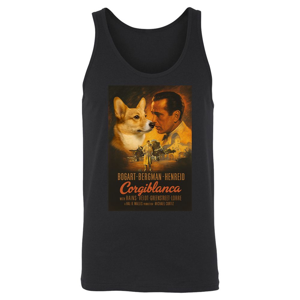 Unisex Jersey Tank - X5NH2W3L - Black - 1