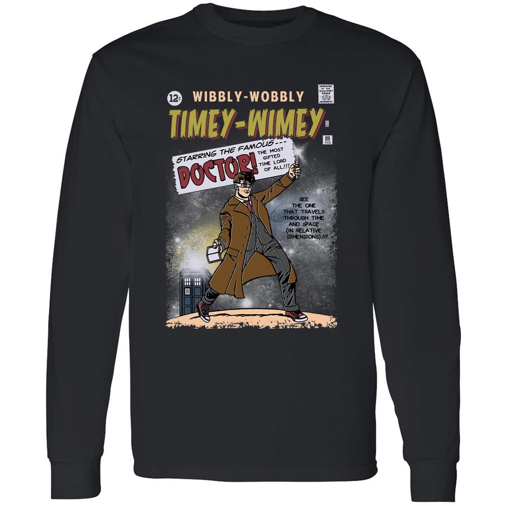 Long Sleeve T-Shirt - P63EXYNV - Black - 1