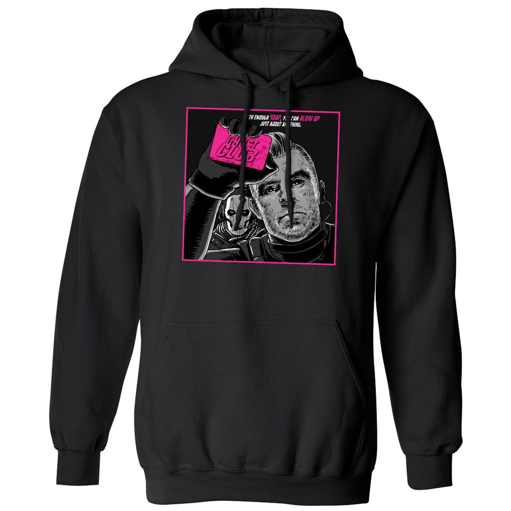 Classic Unisex Hoodie - CENFF53Q - Black - 1