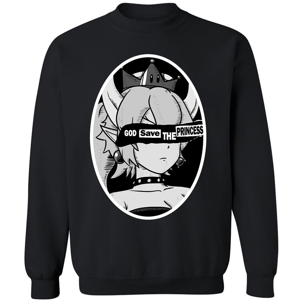 Classic Unisex Sweatshirt - HZSQ17SF - Black - 1