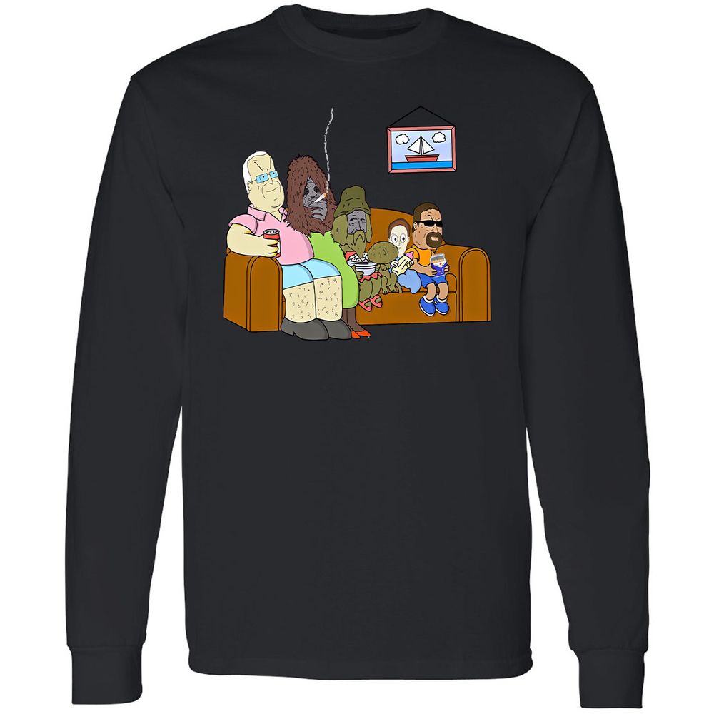 Long Sleeve T-Shirt - ZD7HH47E - Black - 1