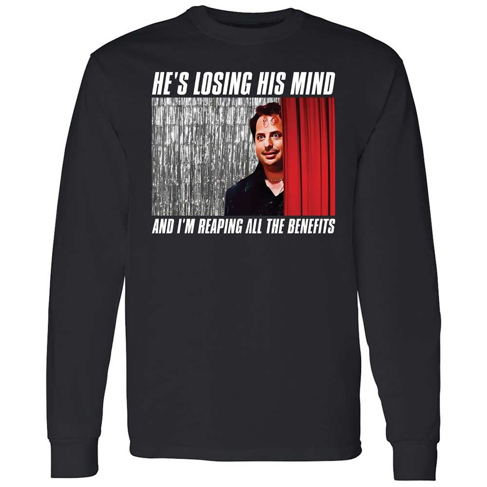 Long Sleeve T-Shirt - QQNU4QQ7 - Black - 1