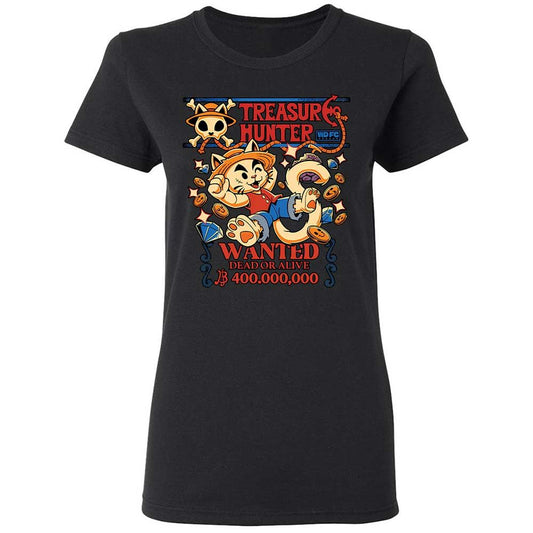 Women's T-Shirt - D2Q117WQ - Black - 1