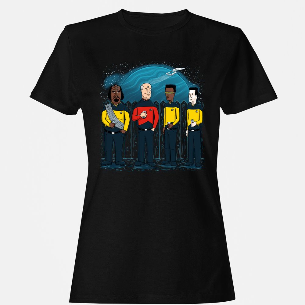 Women's T-Shirt - XMENLZ6K - Black - 1