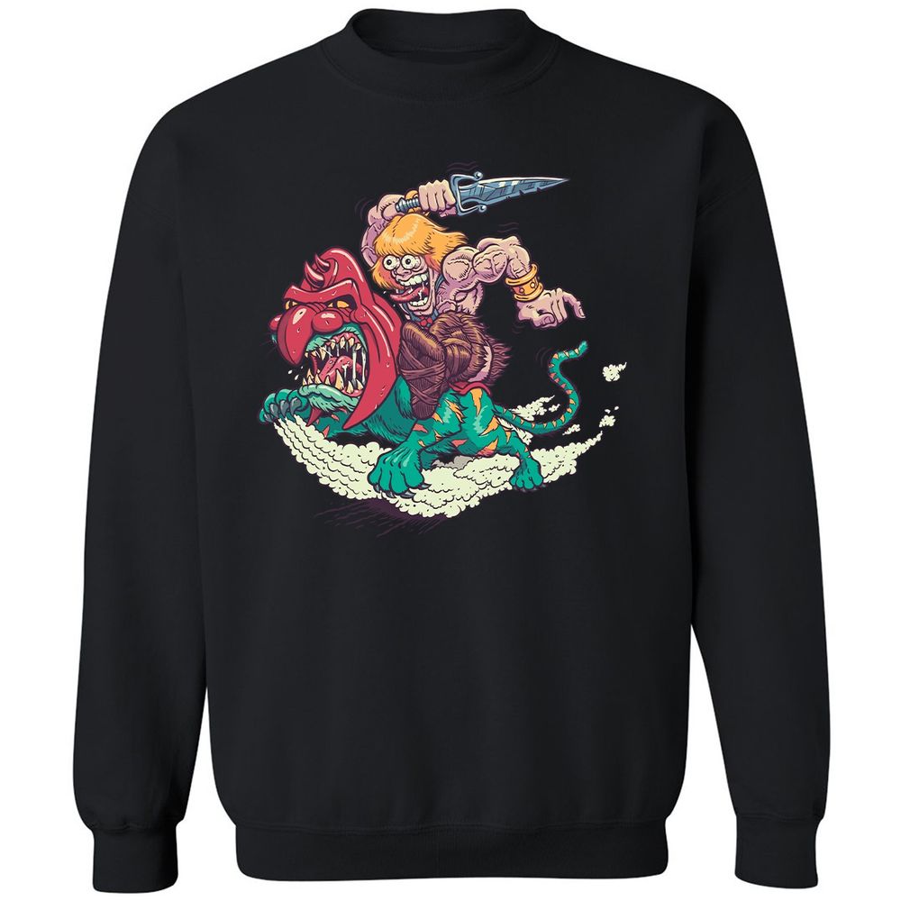 Classic Unisex Sweatshirt - 4K4CELXD - Black - 1