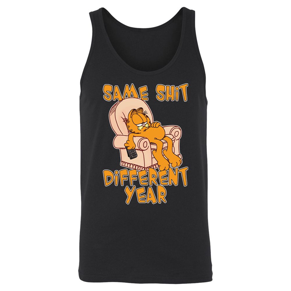 Unisex Jersey Tank - C4QVVQLN - Black - 1