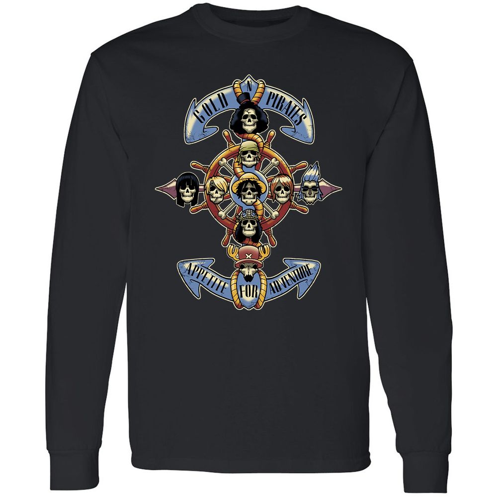Long Sleeve T-Shirt - ZXNKJ2S2 - Black - 1