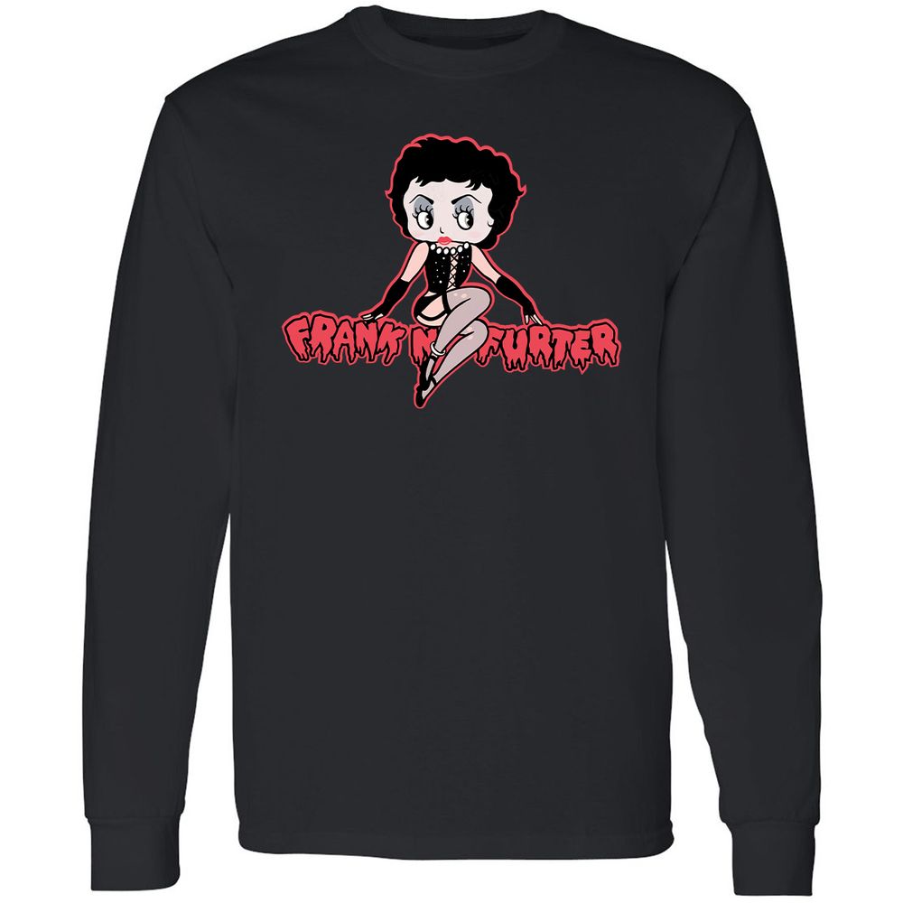 Long Sleeve T-Shirt - 374KUPN8 - Black - 1
