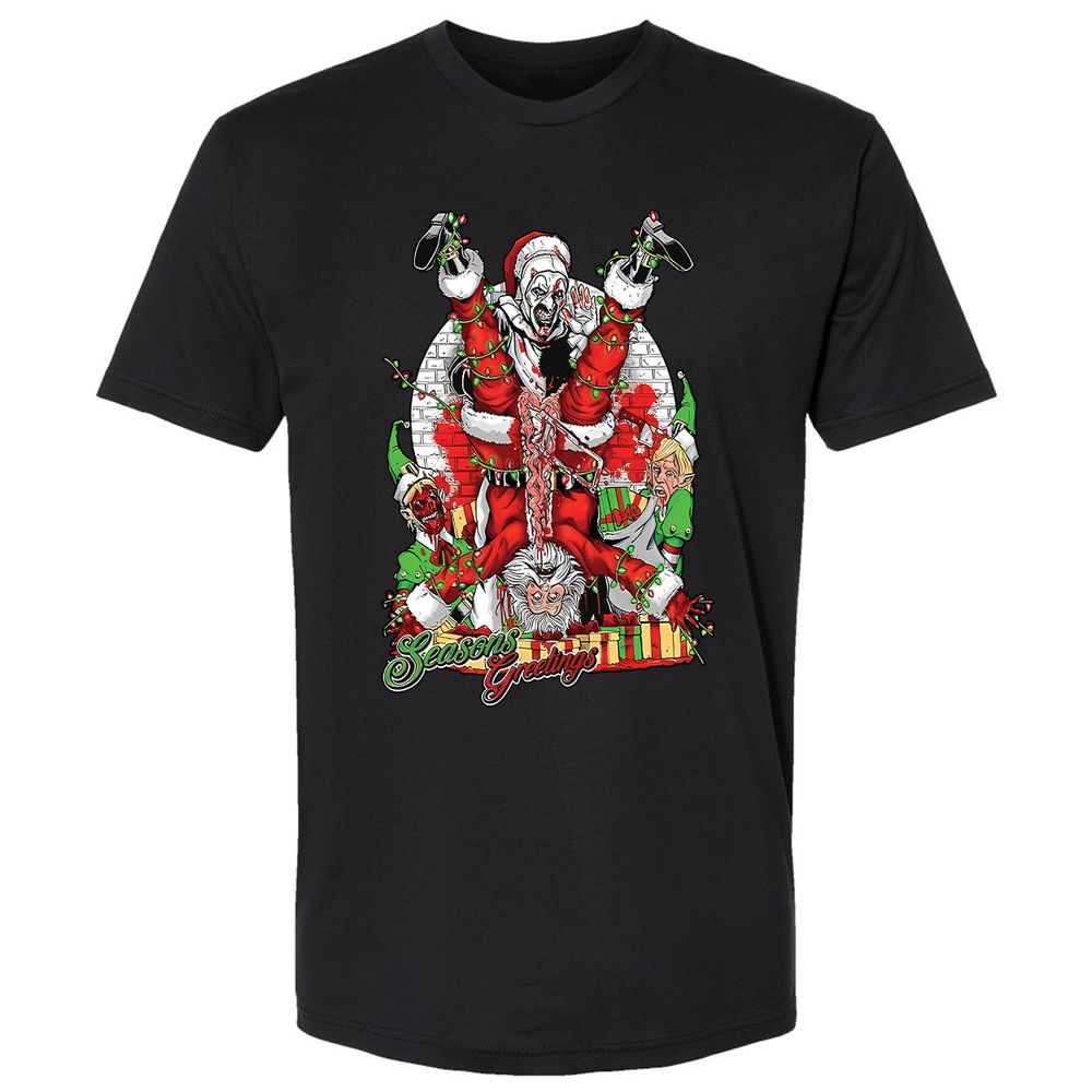 Seasons Greetings - Black - 1