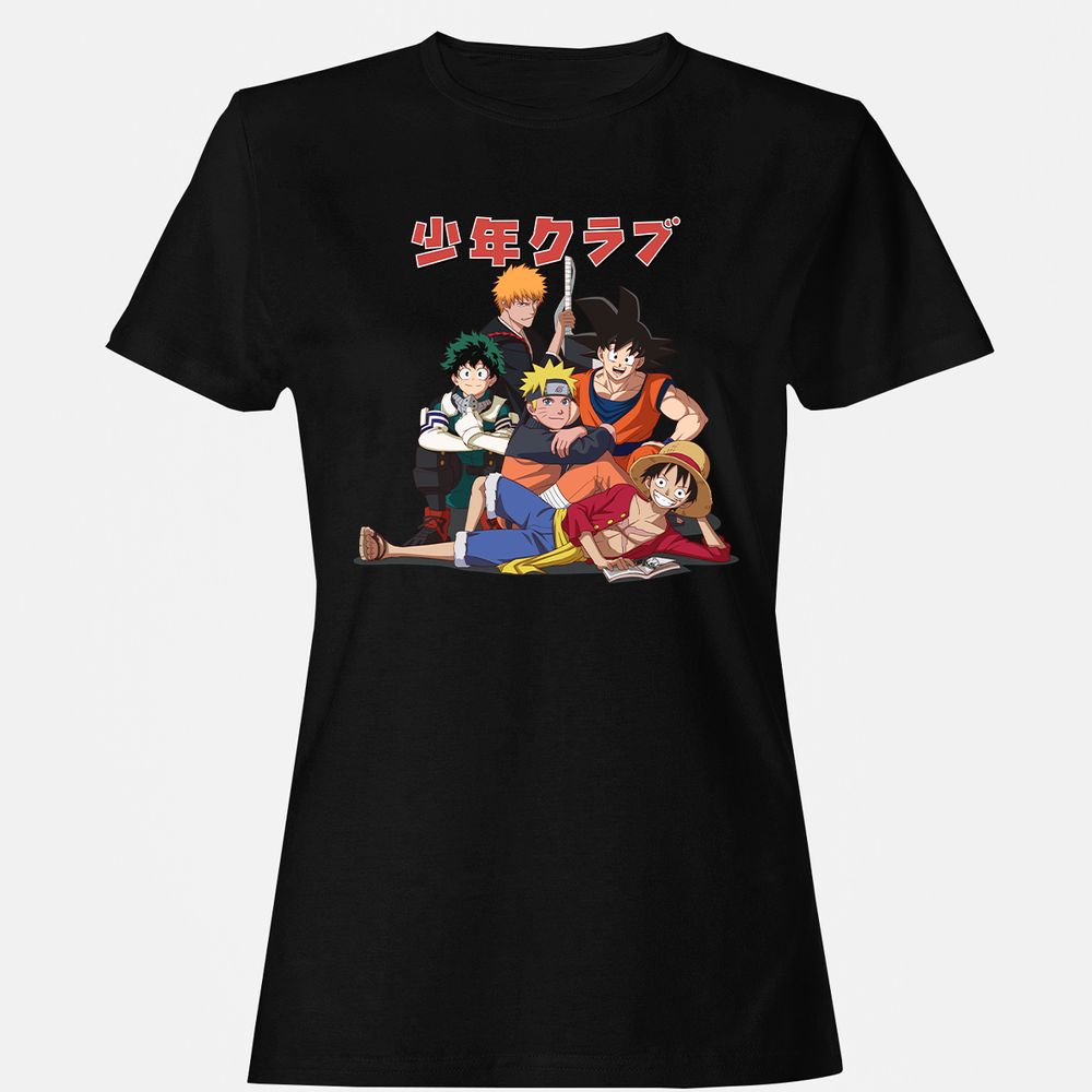 Women's T-Shirt - PYK22QNT - Black - 1