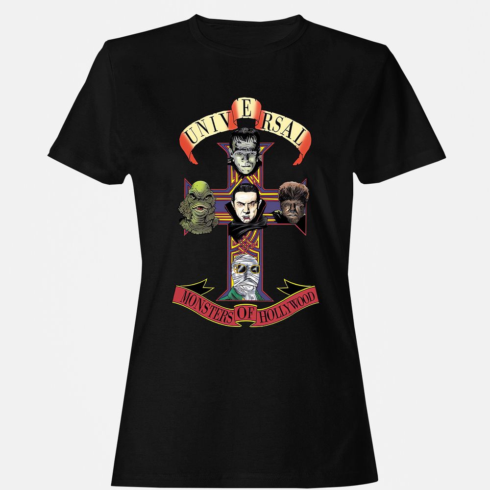 Women's T-Shirt - 186WGQ8P - Black - 1