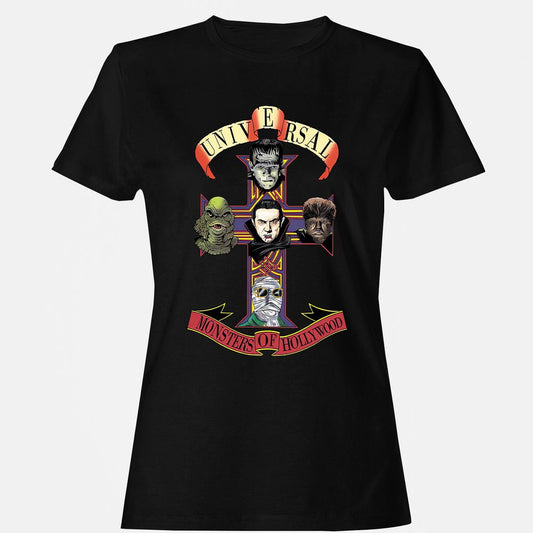 Women's T-Shirt - 186WGQ8P - Black - 1