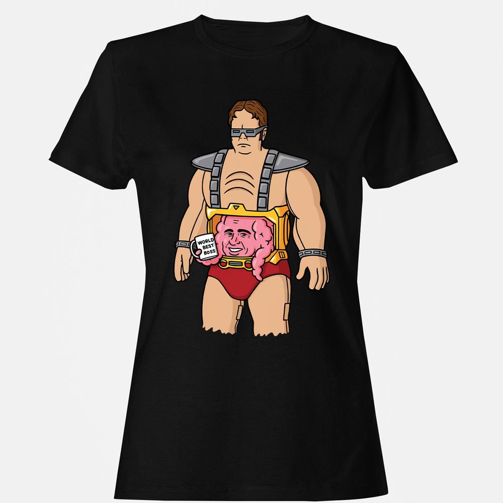 Women's T-Shirt - 7V3SVDRC - Black - 1