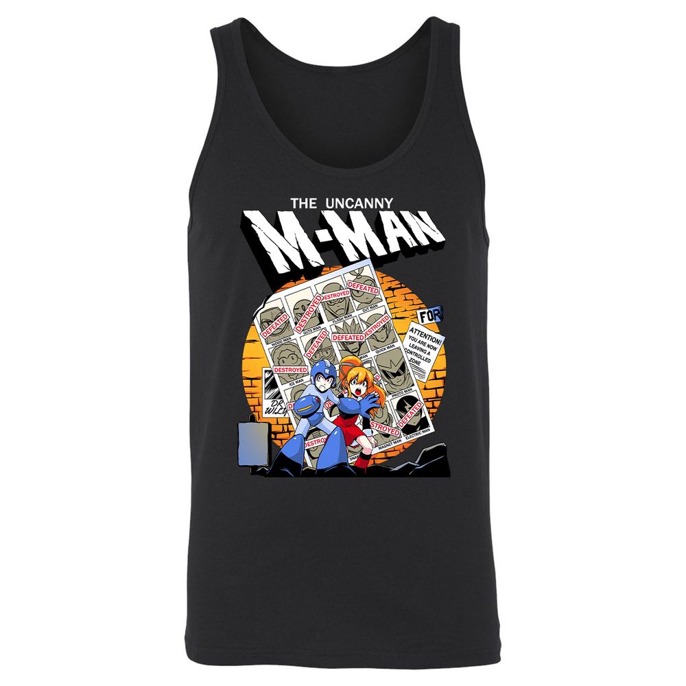 Unisex Jersey Tank - 6ZBPQX6C - Black - 1