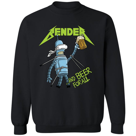 Classic Unisex Sweatshirt - W49JDXU9 - Black - 1