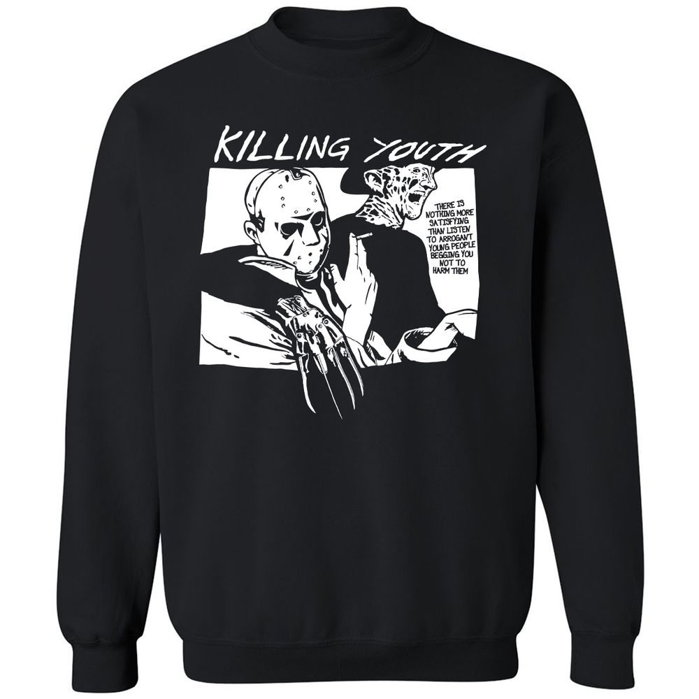 Classic Unisex Sweatshirt - RFW6MACC - Black - 1