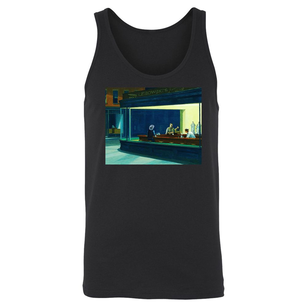 Unisex Jersey Tank - 5YNC74PM - Black - 1