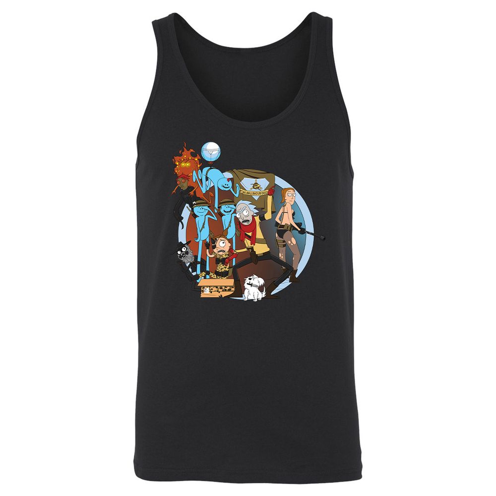 Unisex Jersey Tank - 4F2GYLNH - Black - 1