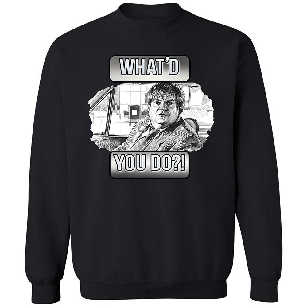 Classic Unisex Sweatshirt - TR5HG98U - Black - 1