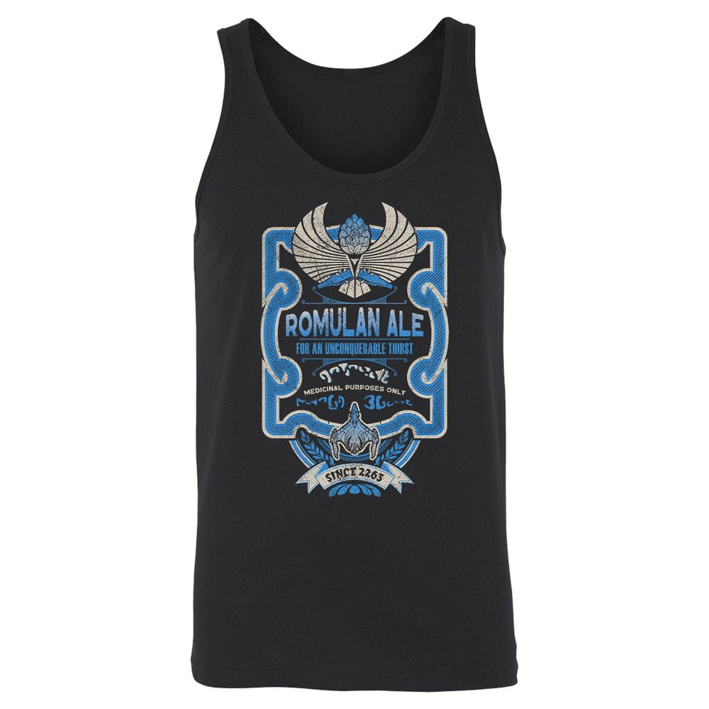 Unisex Jersey Tank - XD3ZT1DJ - Black - 1