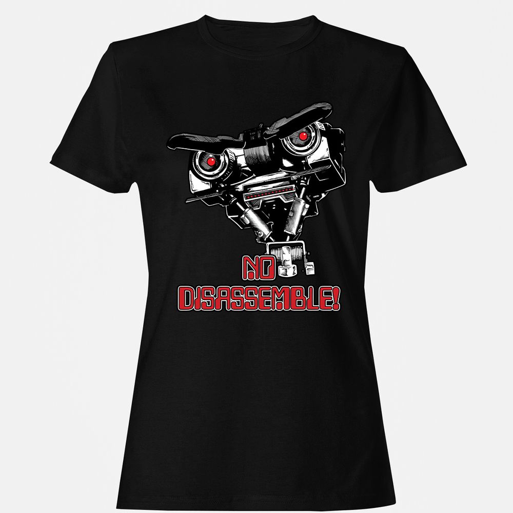 Women's T-Shirt - QLWRBLXC - Black - 1