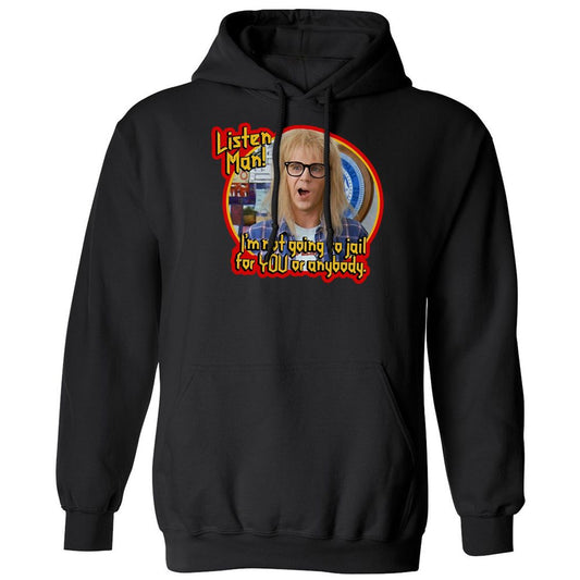 Classic Unisex Hoodie - LEREM8VW - Black - 1