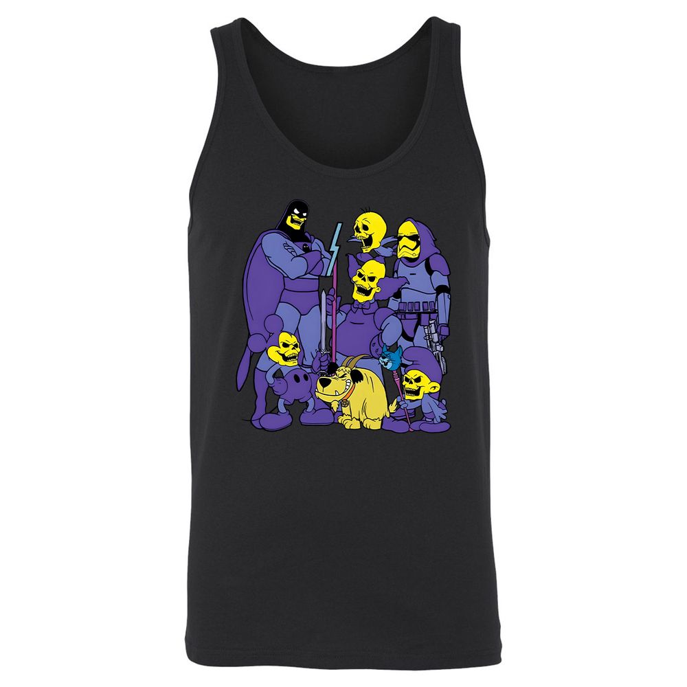 Unisex Jersey Tank - YGH8JK2M - Black - 1