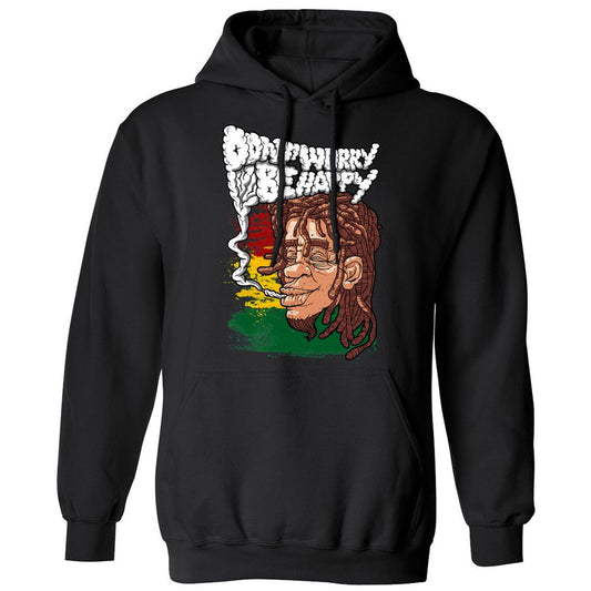 Classic Unisex Hoodie - LEDH7CUW - Black - 1