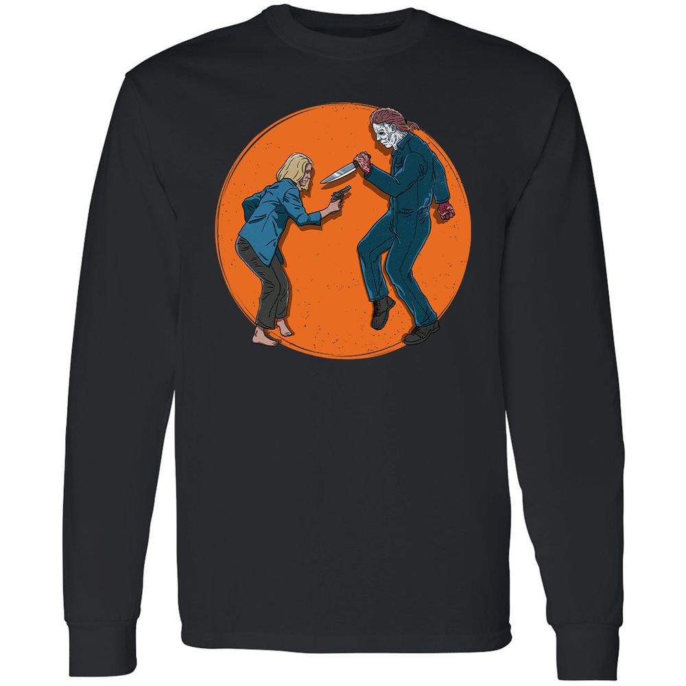Long Sleeve T-Shirt - EHH8PYJQ - Black - 1