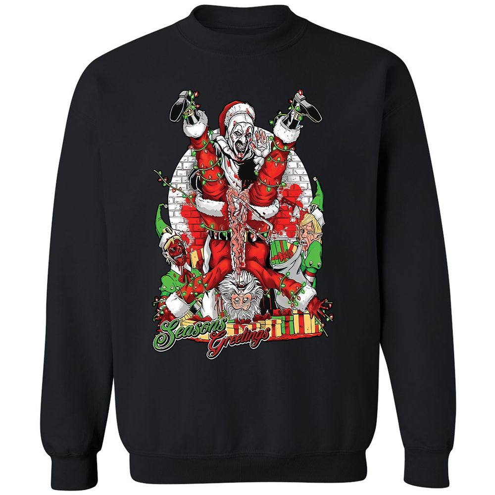 Seasons Greetings - Black - 1