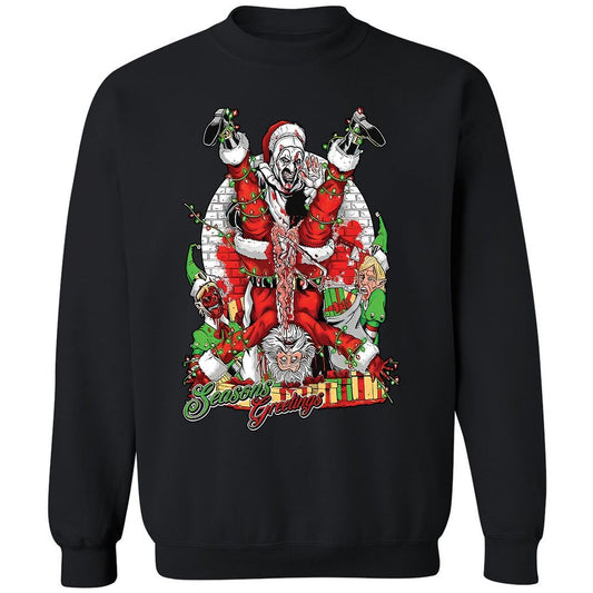 Seasons Greetings - Black - 1