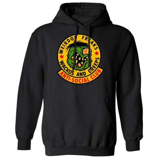 Classic Unisex Hoodie - DV5QBQXL - Black - 1