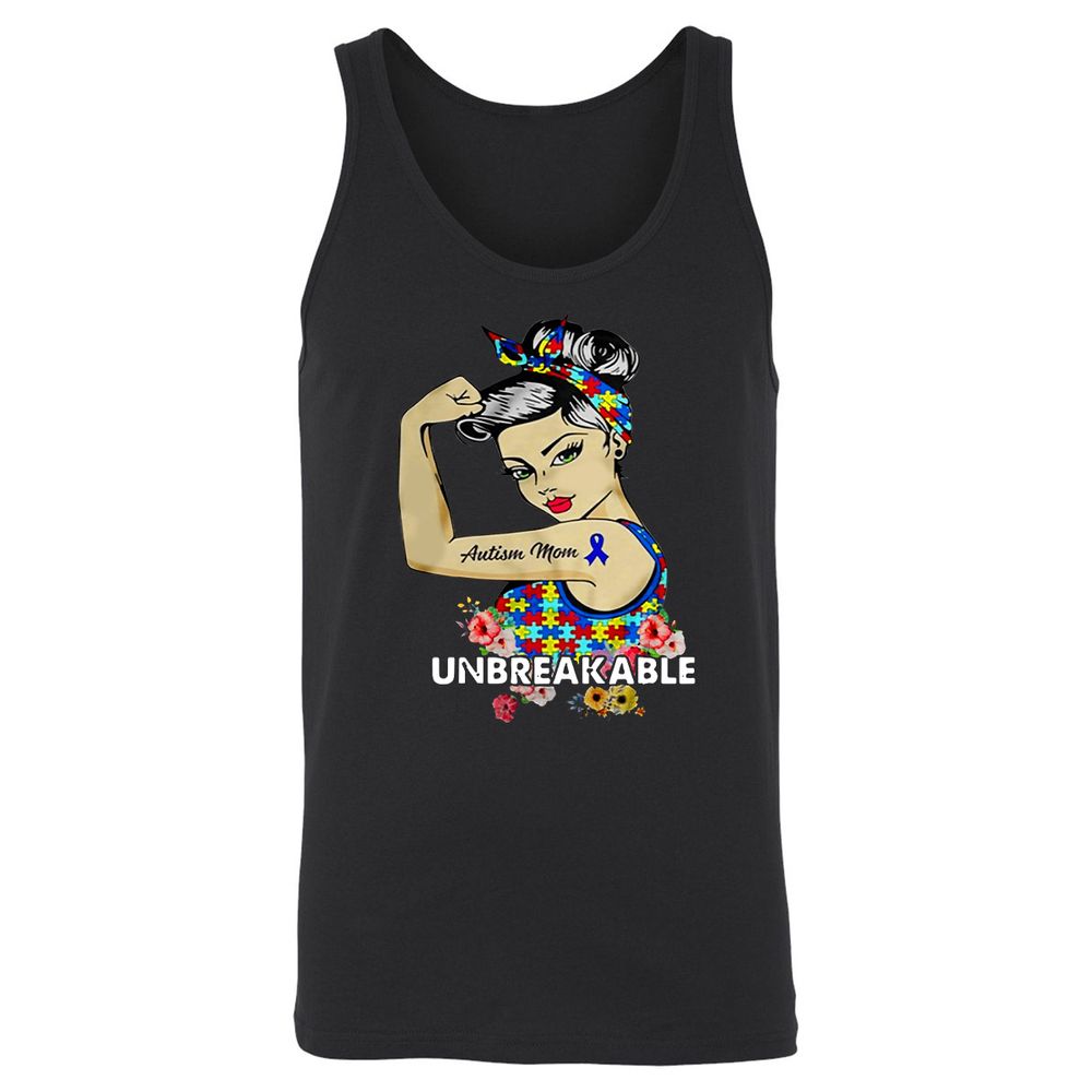 Unisex Jersey Tank - 4VAUHGBW - Black - 1
