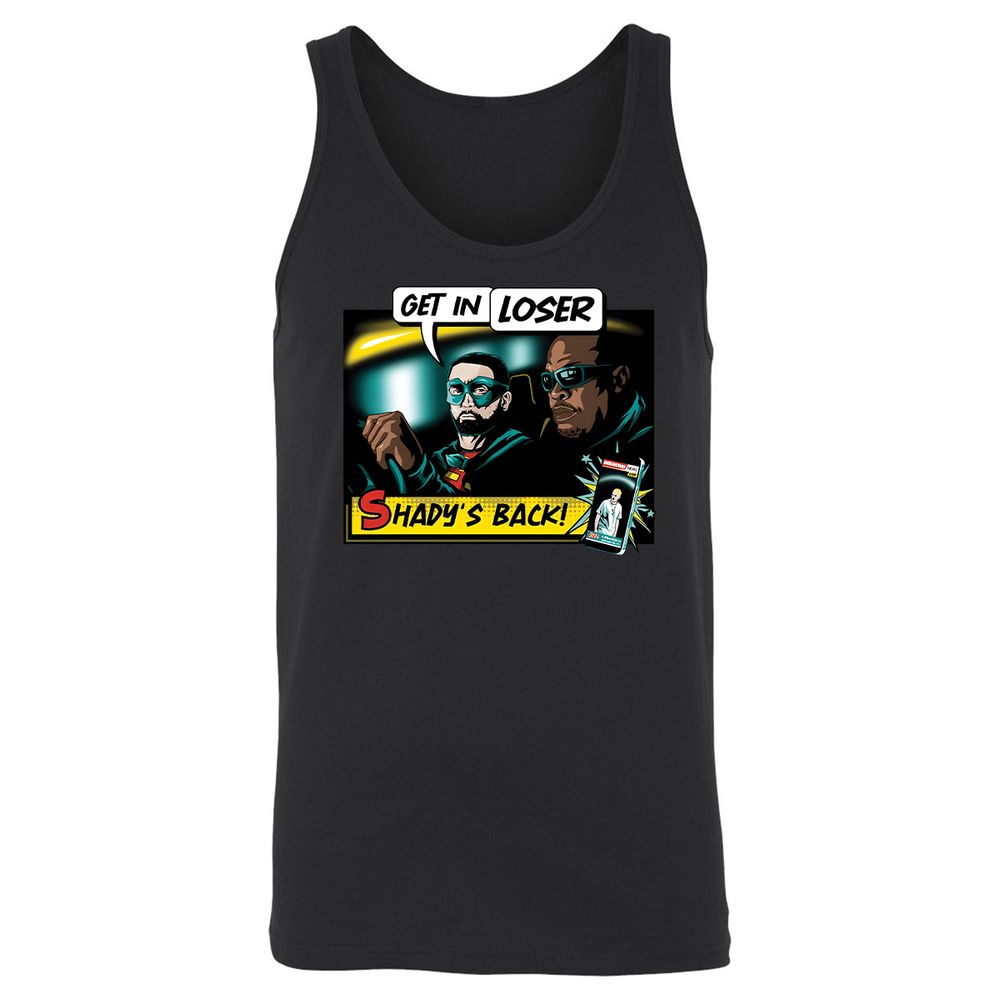 Unisex Jersey Tank - YFZQLVSP - Black - 1